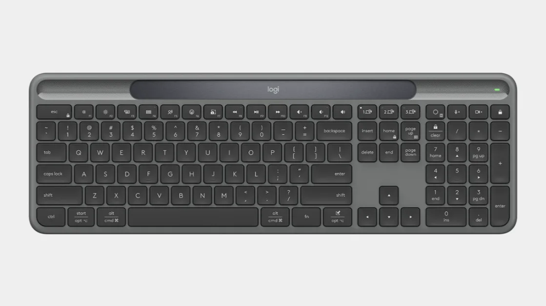 Logitech представила клавіатуру Signature Slim Solar+ K980