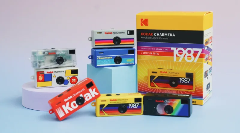 Kodak презентує Charmera — мінікамеру розміром з брелок, що знімає фото та відео
