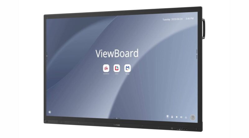 ViewSonic представляє нову серію інтерактивних дисплеїв ViewBoard IFP63 з сертифікацією EDLA