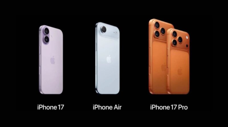 Оперативна пам'ять iPhone 17, Air та Pro: офіційні дані та порівняння