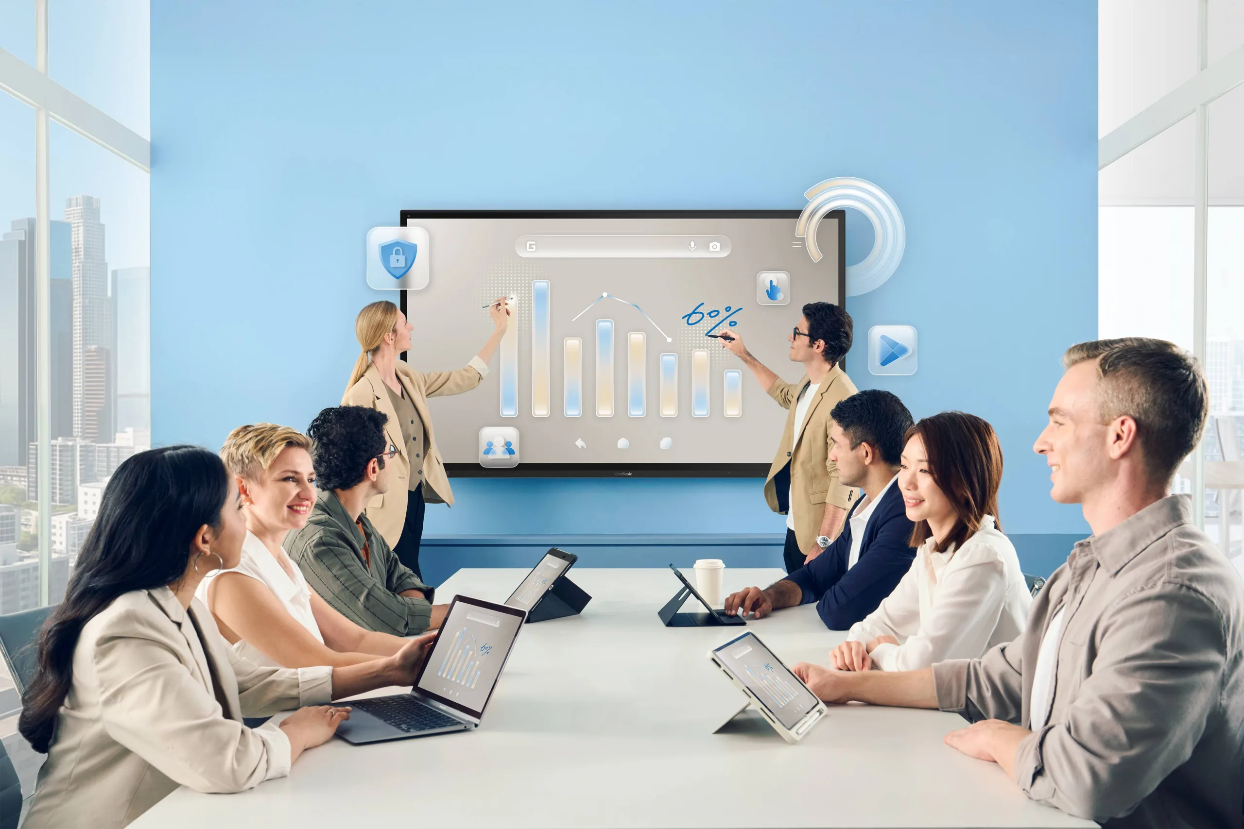 ViewSonic представляє нову серію інтерактивних дисплеїв ViewBoard IFP63 з сертифікацією EDLA