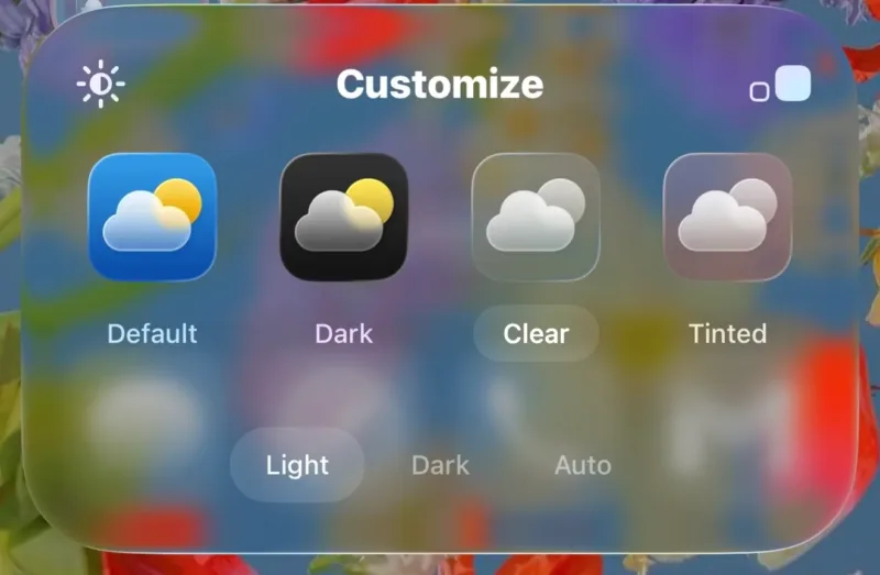 Як налаштувати головний екран iPhone під дизайн Liquid Glass в iOS 26