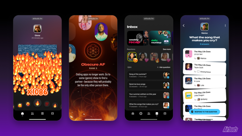 Airbuds: нова музична соціальна мережа, яку хотіли б створити Apple і Spotify
