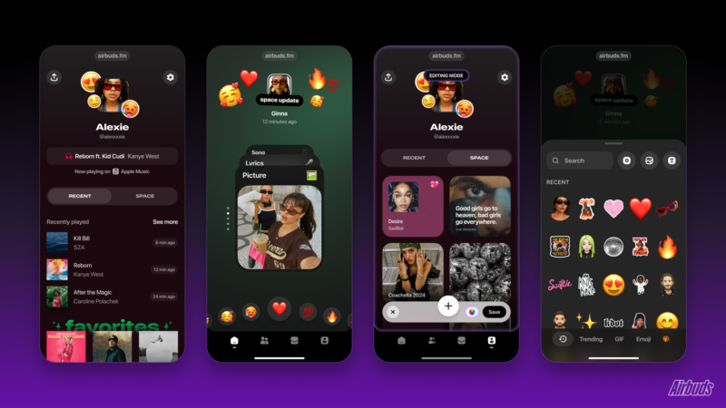 Airbuds: нова музична соціальна мережа, яку хотіли б створити Apple і Spotify