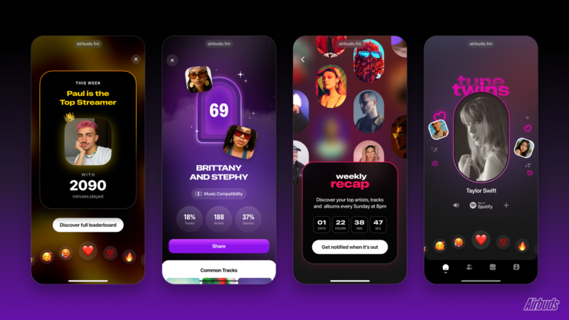 Airbuds: нова музична соціальна мережа, яку хотіли б створити Apple і Spotify