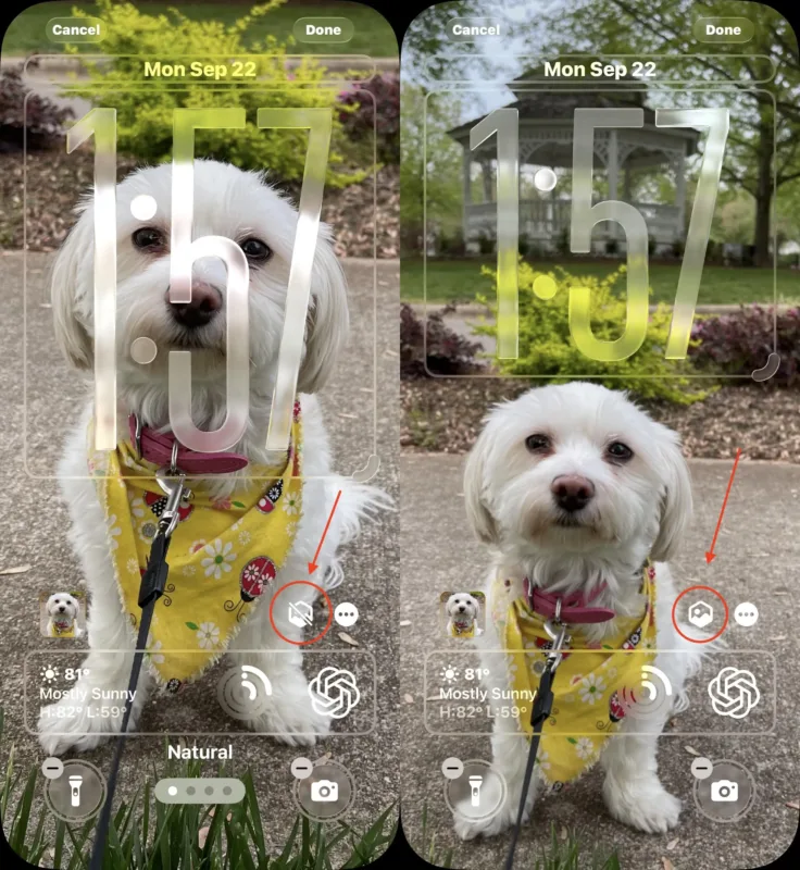 Як налаштувати головний екран iPhone під дизайн Liquid Glass в iOS 26