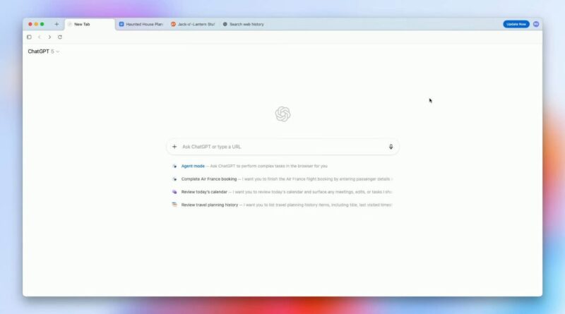 OpenAI запустила ШІ-браузер ChatGPT Atlas