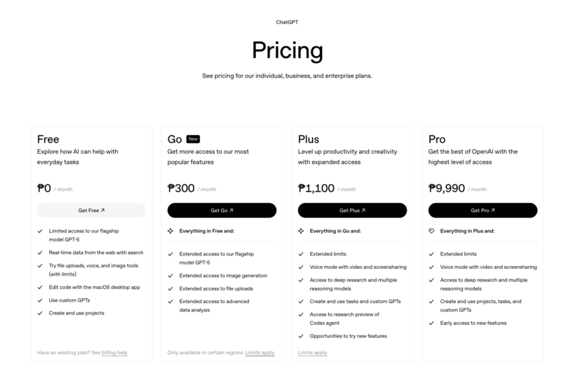 Дешева підписка ChatGPT Go від OpenAI розширюється на ще 16 країн