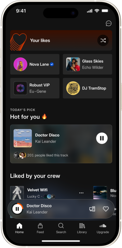 SoundCloud стає більш соціальним, додаючи нові функції