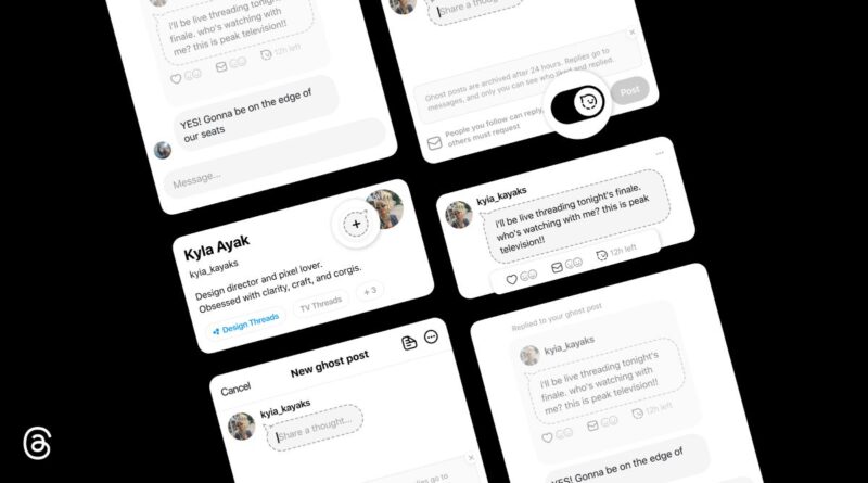 Threads запустив «примарні дописи», що зникають через 24 години