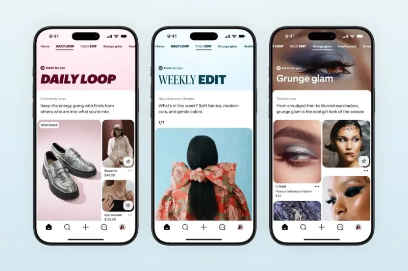 Дошки Pinterest отримали ШІ-апгрейд: «Styled for you» створює персональні образи та посилює шопінг