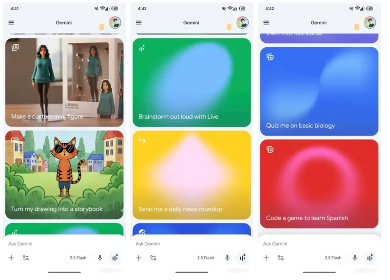 Google Gemini отримає візуальне оновлення у відповідь на успіх Sora