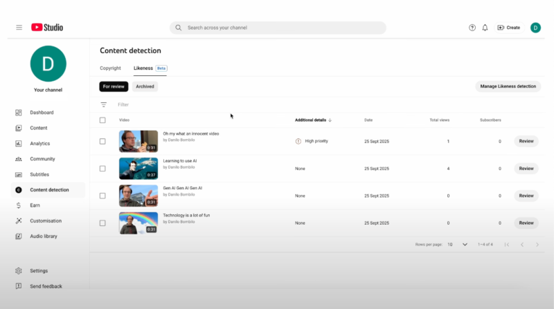 YouTube запустив технологію виявлення схожості, щоб боротися з ШІ-дипфейками