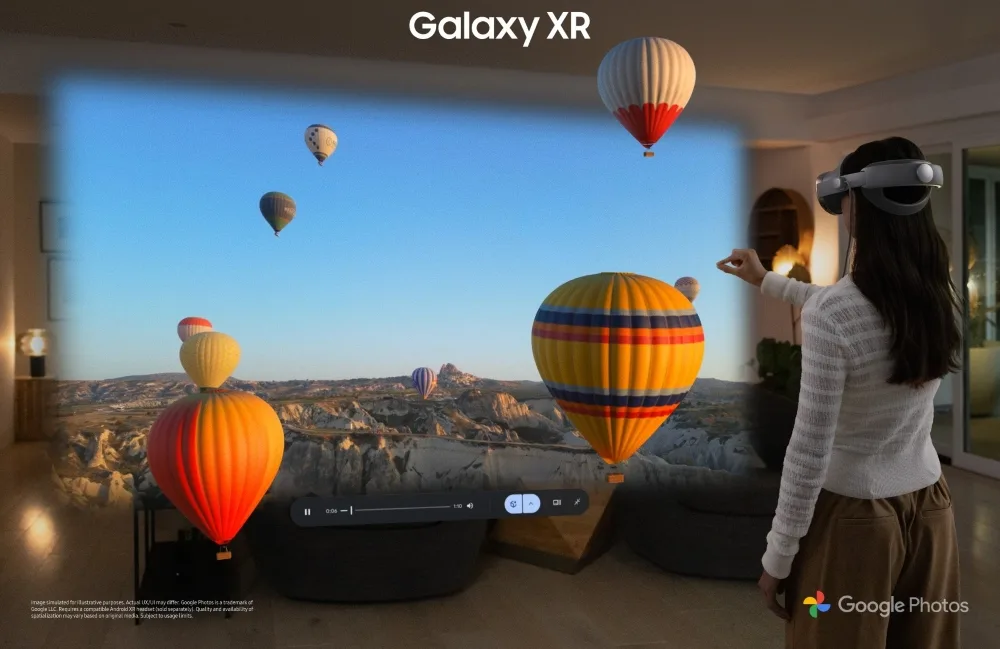 Samsung випускає Galaxy XR: перший шолом Android XR за $1800