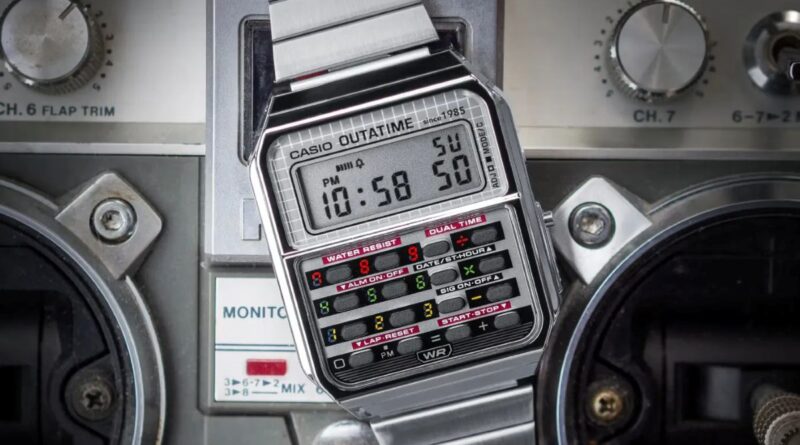 Casio відзначає 40-річчя «Назад у майбутнє» лімітованим годинником-калькулятором CA-500WEBF-1A