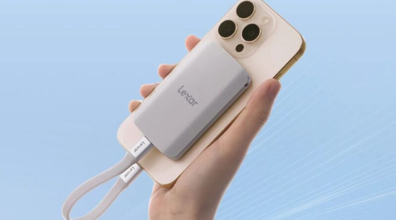 Lexar ES5: новий SSD для iPhone з підтримкою MagSafe та захистом від падінь