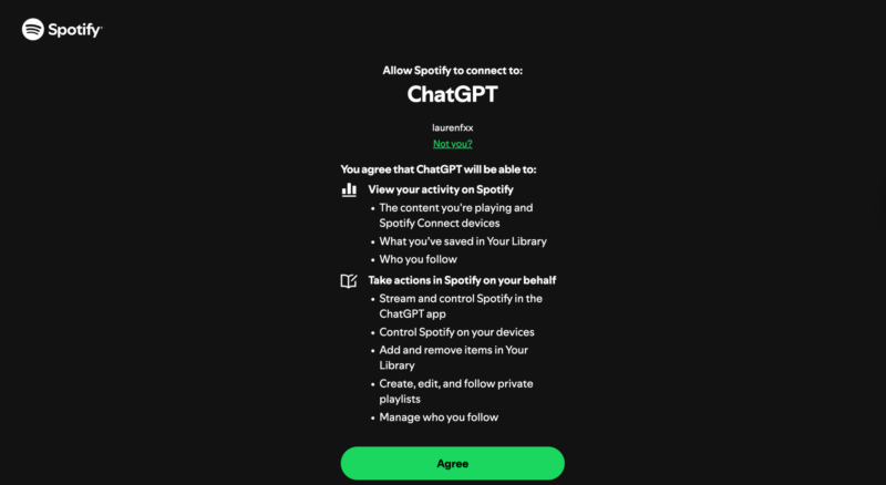 Як підключити Spotify до ChatGPT та створювати персоналізовані плейлисти