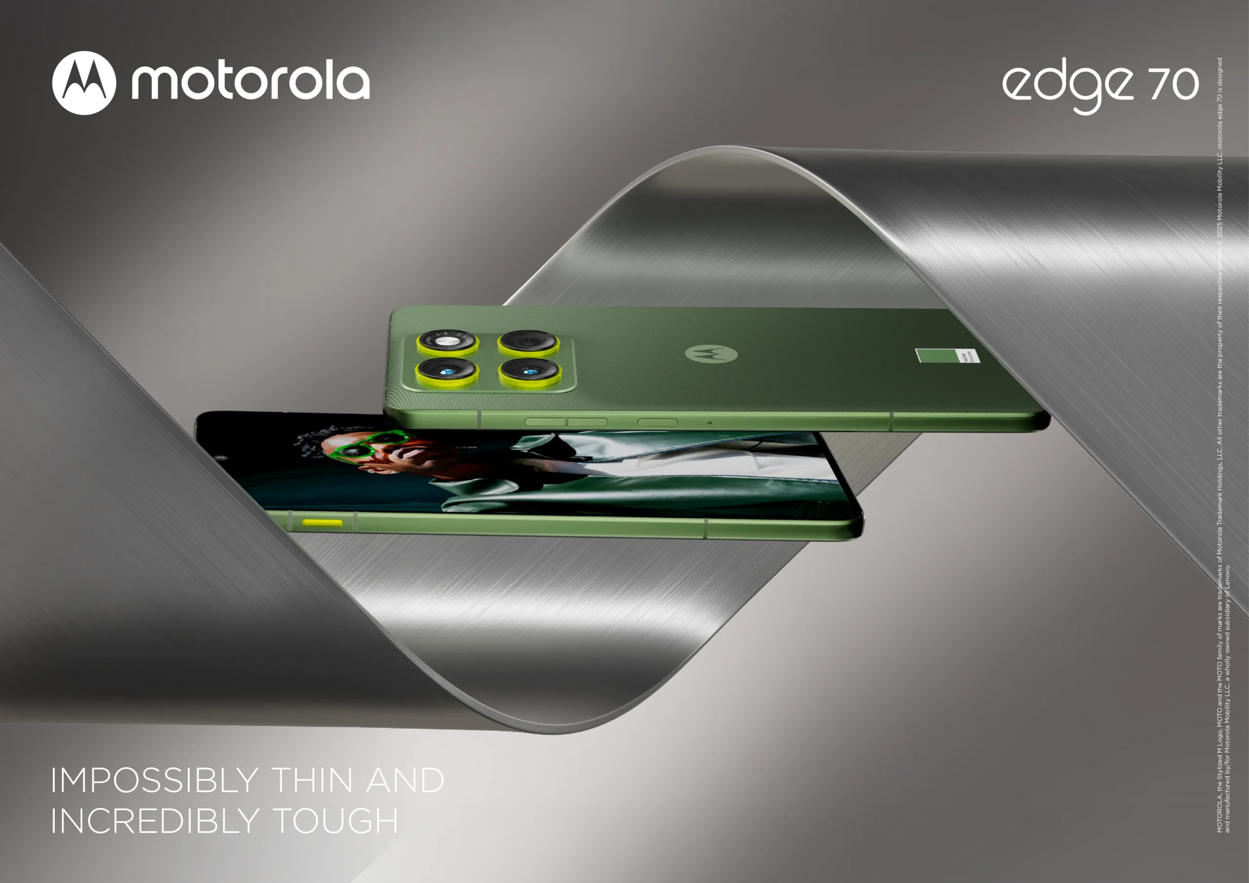 Motorola представила Edge 70: надтонкий (5.99 мм) смартфон з 4800 мАг, трьома 50 МП камерами та moto ai