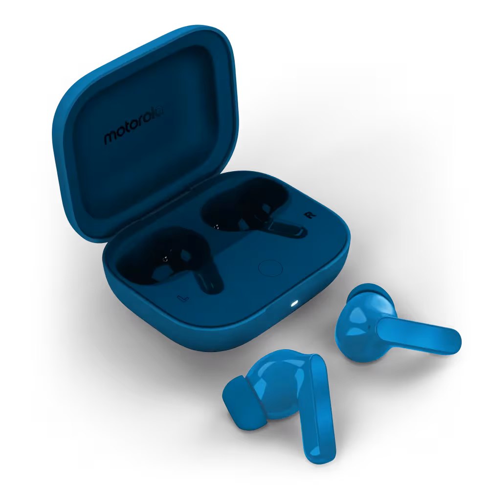 Motorola Moto Buds Bass Pantone Blue Jewel