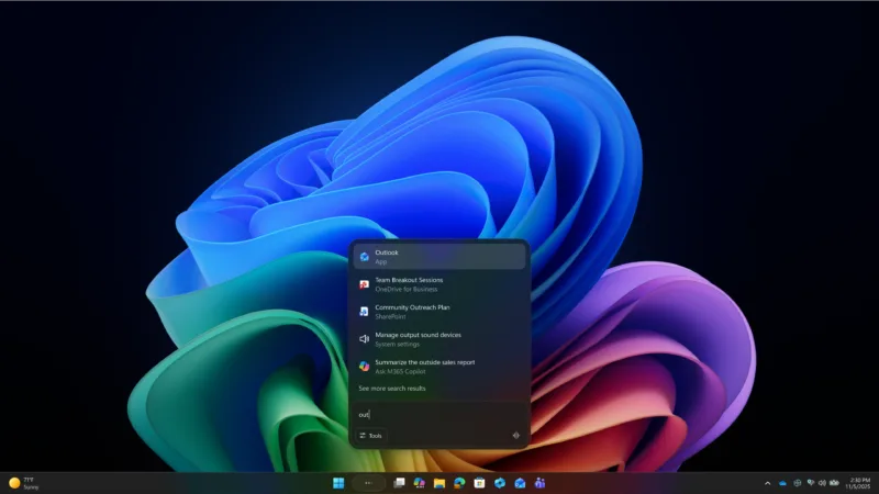 Windows перетворюється на «Агентну ОС»: ШІ-помічники заселяють Панель завдань
