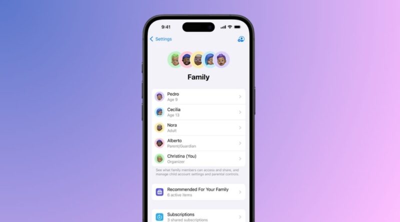 Сімейний доступ: як додати члена до сімейного облікового запису Apple