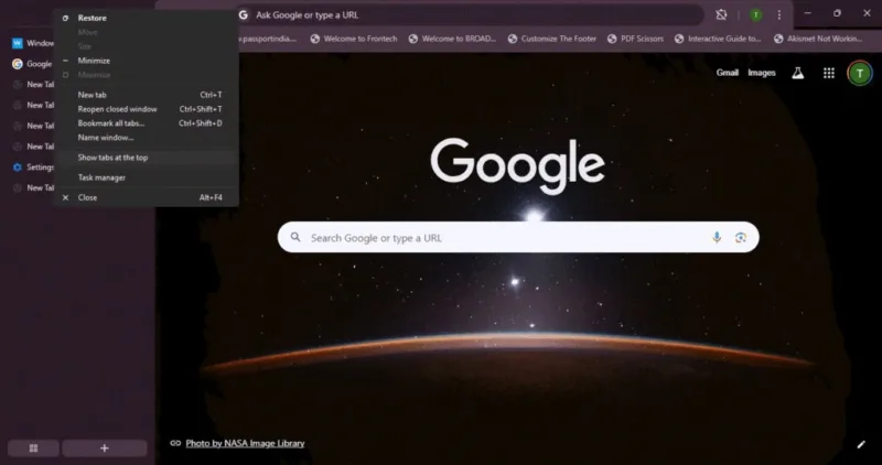 Google нарешті додає вертикальні вкладки у Chrome: як спробувати нову функцію