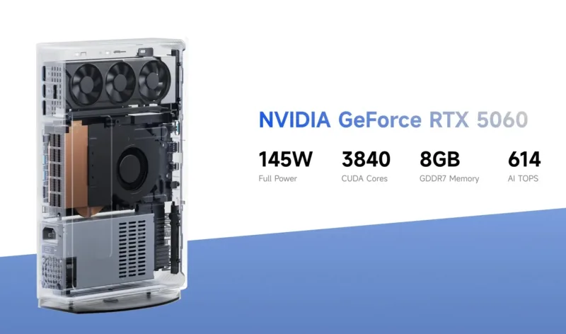 Minisforum анонсує AtomMan G1 Pro: конкурент Steam Machine з настільною RTX 5060 за $1440