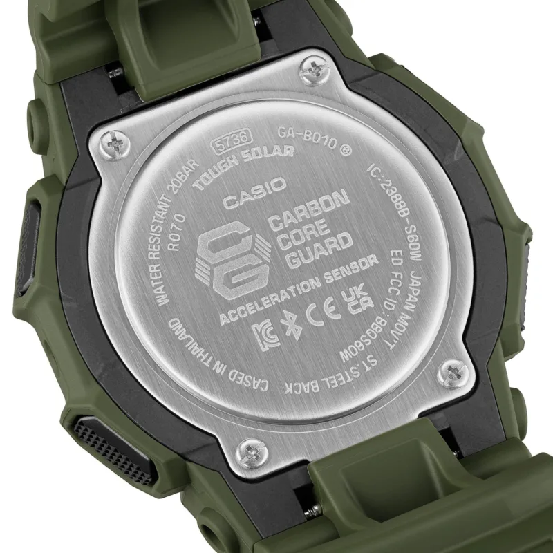 Casio презентує G-Shock GA-B010: сонячне живлення Tough Solar, Carbon Core та крокомір зі зниженим споживанням