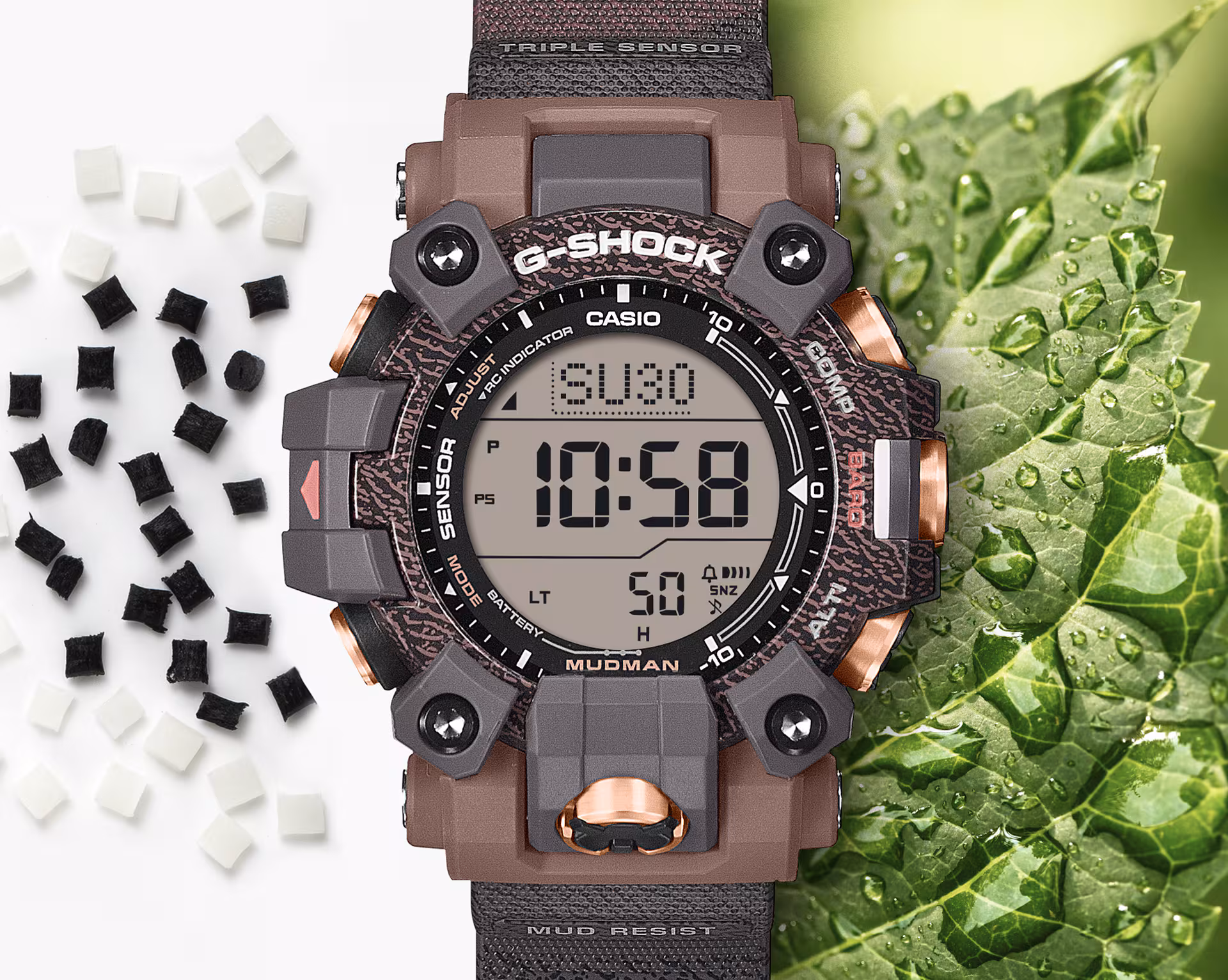 G-Shock Mudman GW-9502KJ-8: нова екологічна серія Earthwatch Japan, присвячена гіпопотамам