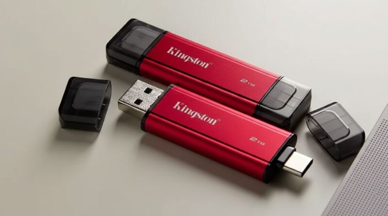 Kingston представив Dual Portable SSD: Компактний накопичувач з USB-A/C та швидкістю 1050 МБ/с
