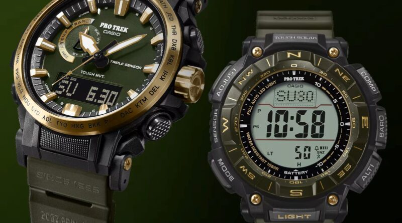 Casio представила лімітовану серію Pro Trek до 30-річчя: екодизайн та потрійні сенсори