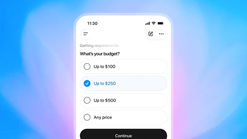 ChatGPT запускає режим Shopping Research: пошук товарів за фото та моніторинг знижок