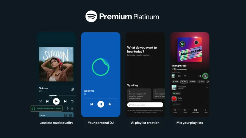 Spotify запустив Premium Platinum: підписка з Lossless-аудіо та ШІ