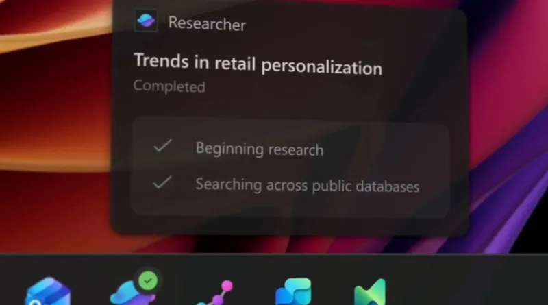 Windows перетворюється на «Агентну ОС»: ШІ-помічники заселяють Панель завдань