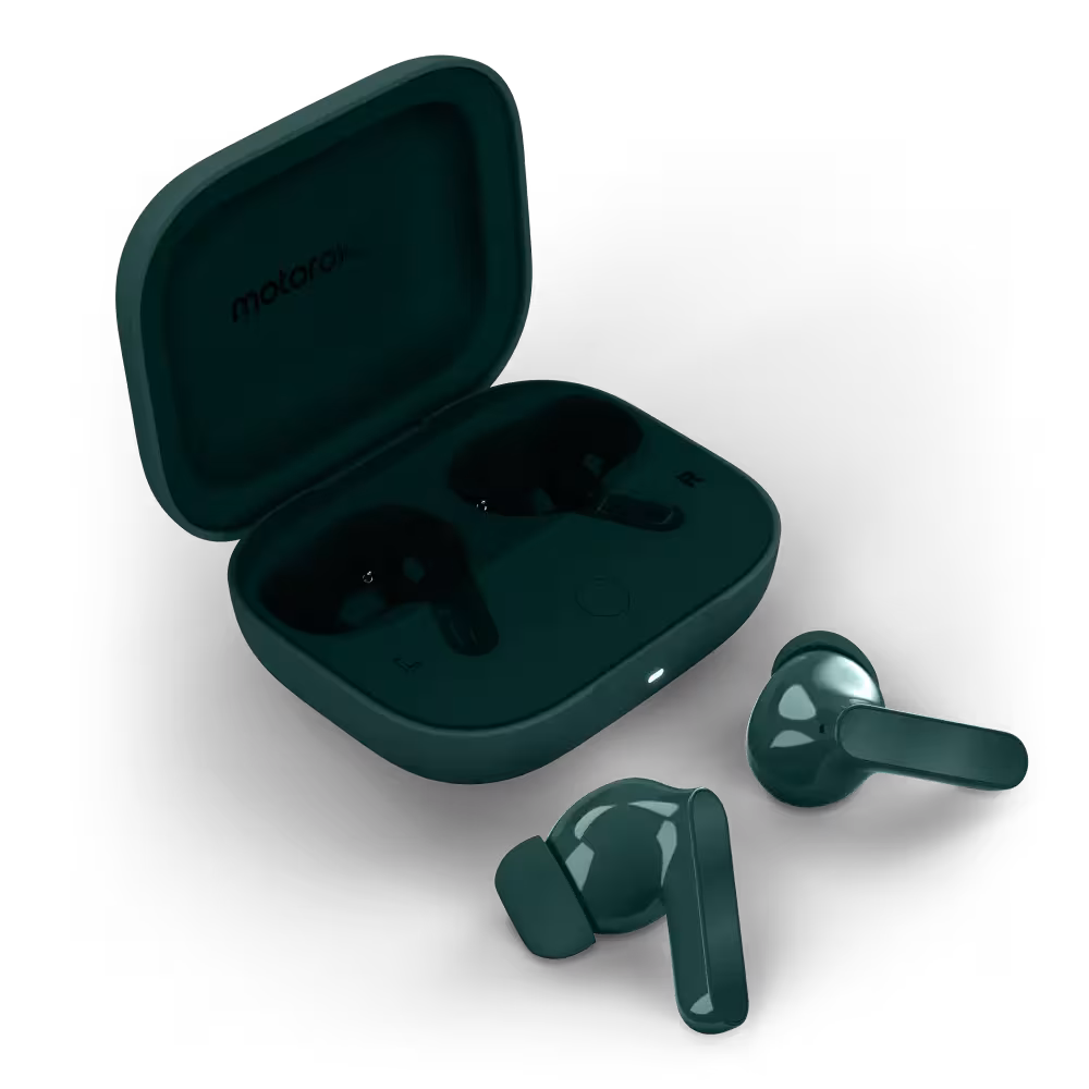 Motorola Moto Buds Bass Pantone Posy Green