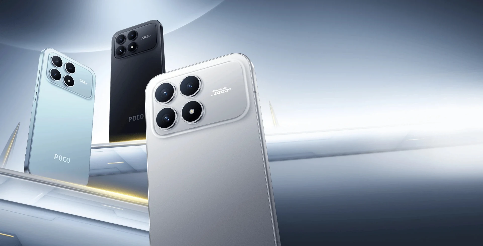 Poco F8 Ultra та F8 Pro представлено: перший захід у "важкий люкс" з аудіо від Bose та дизайном під джинс