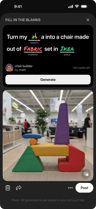 Mixup — новий застосунок для створення ШІ-зображень у стилі Mad Libs із фото, тексту та малюнків