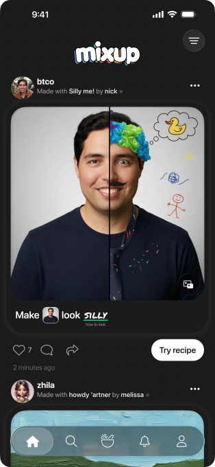 Mixup — новий застосунок для створення ШІ-зображень у стилі Mad Libs із фото, тексту та малюнків