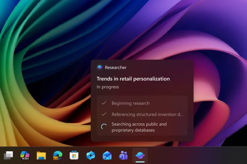 Windows перетворюється на «Агентну ОС»: ШІ-помічники заселяють Панель завдань