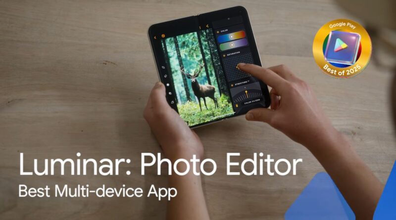 Luminar Mobile від української Skylum отримав Google Play Best of 2025 як «Найкращий мультиплатформний застосунок»