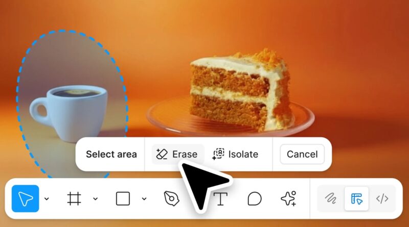 Figma отримала інструменти для видалення об'єктів та розширення зображень