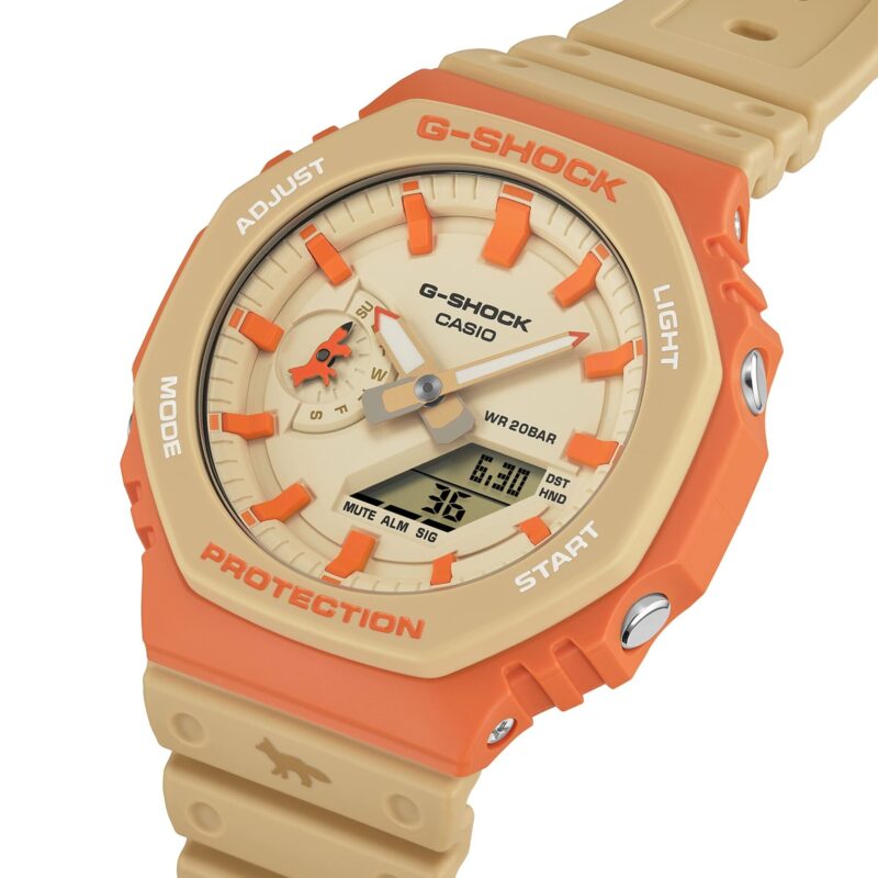 Casio G-Shock x Maison Kitsuné GA-2110MK-5A: ціна та характеристики лімітованого годинника