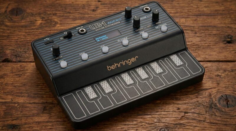 Behringer випустила UB-1 Micro — ультрапортативний аналоговий синтезатор за $49