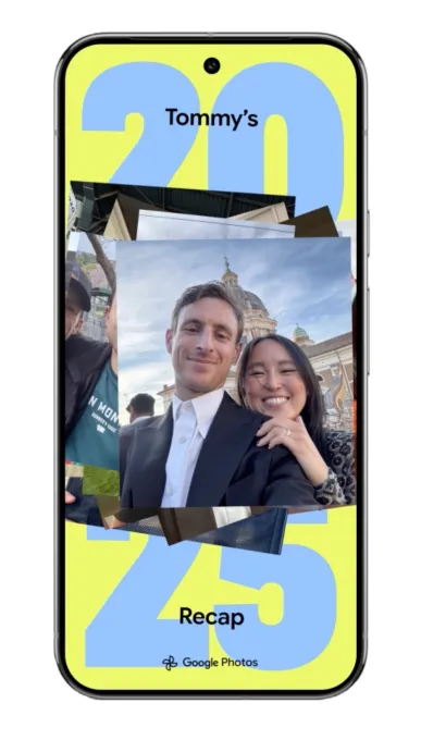 Google Photos запустив Recap 2025: ШІ-аналіз хобі, лічильник селфі та експорт у CapCut