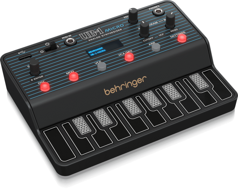 Behringer випустила UB-1 Micro — ультрапортативний аналоговий синтезатор за $49