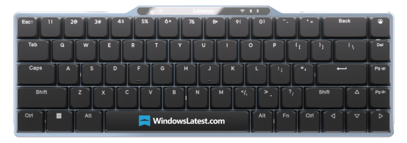 Lenovo Self-Charging Kit: клавіатура та миша на сонячних батареях для приміщень