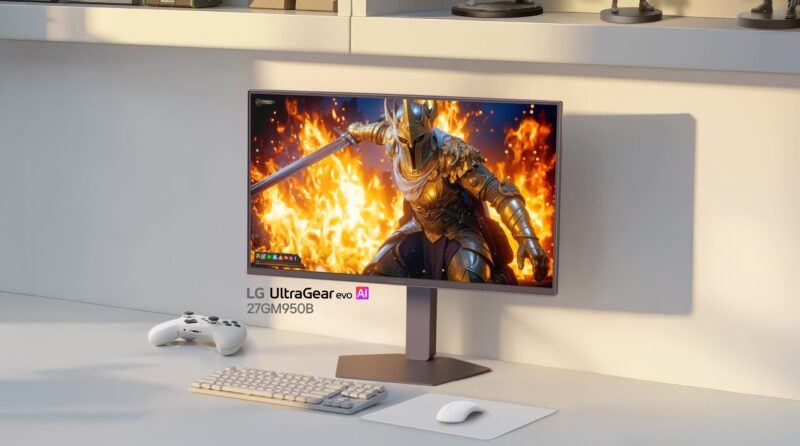 LG представила UltraGear evo: ігрові 5K монітори з вбудованим ШІ-апскейлінгом
