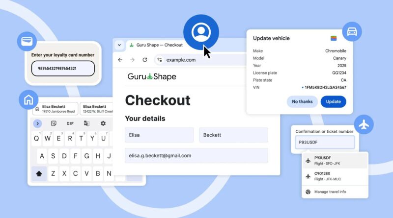 Chrome оновив автозаповнення: дані підтягуються з Google-акаунту та Гаманця