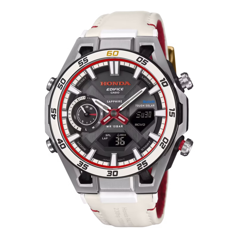 Casio випускає лімітований годинник Edifice ECB-2300HR-1A до 60-річчя тріумфу Honda в F1