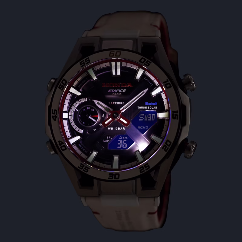 Casio випускає лімітований годинник Edifice ECB-2300HR-1A до 60-річчя тріумфу Honda в F1
